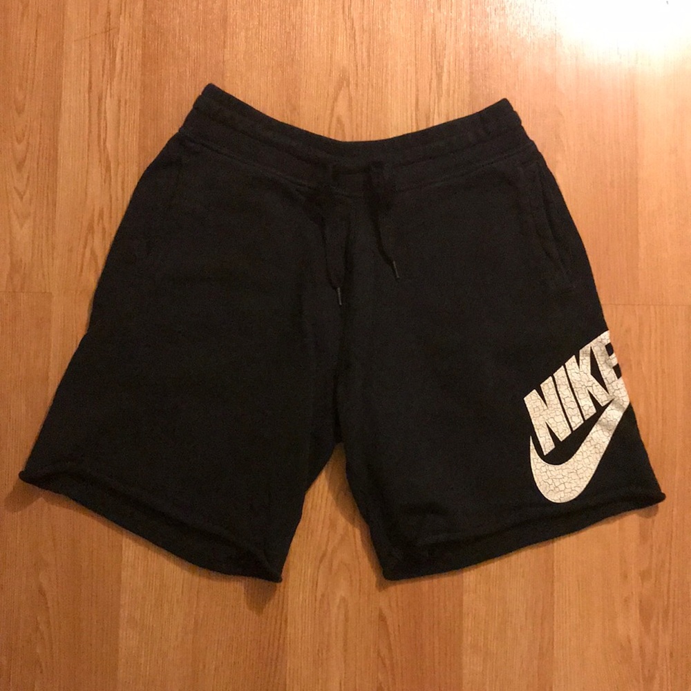 Nike sweat pants style shorts